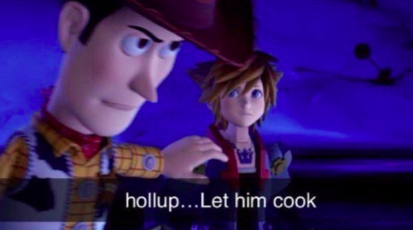 讓他繼續做（Let Him Cook）
