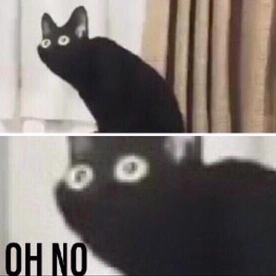 黑貓 OH NO - 驚覺大事不妙