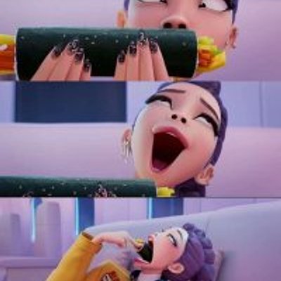 KPop獵魔女團 - 露米狼吞虎嚥