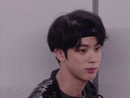 BTS Jin - 興奮反應