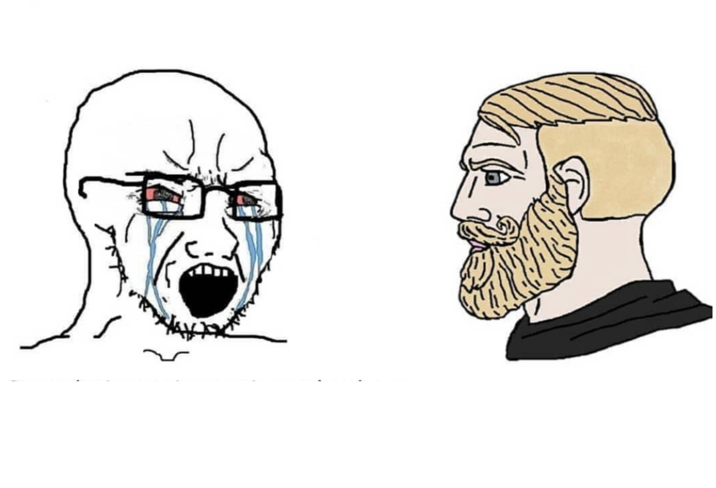 哭男 vs 查德