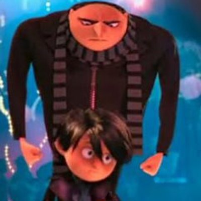 神偷奶爸 - Gru 面無表情死盯