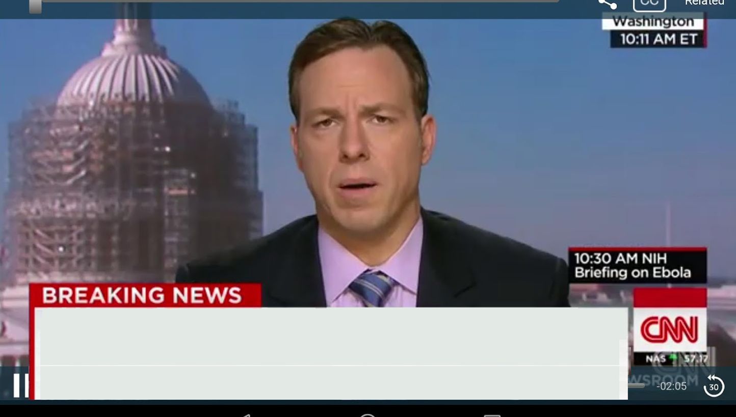 CNN 重大快訊 - 跑馬燈插播