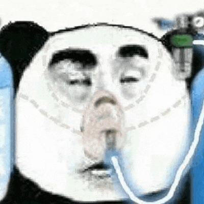 熊貓吸氧 Copium