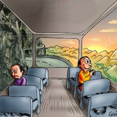 公車上的心境差異