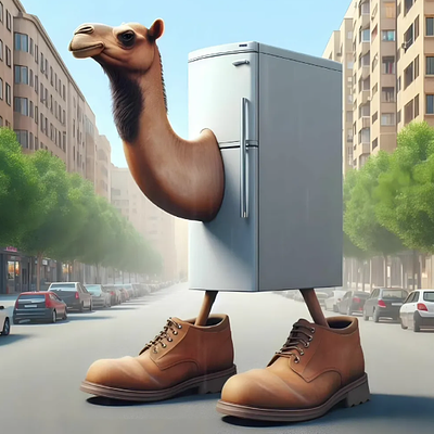 Frigo Camelo - 駱駝冰箱人