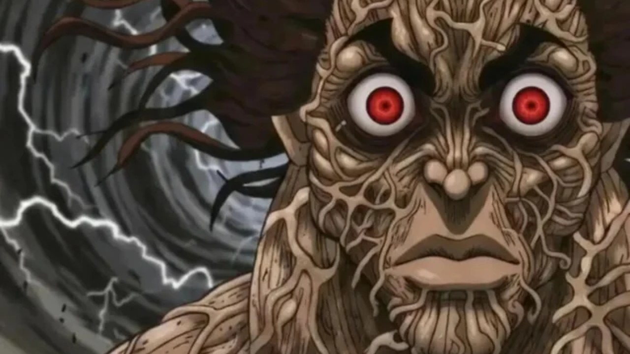 刃牙 - 範馬勇次郎青筋臉