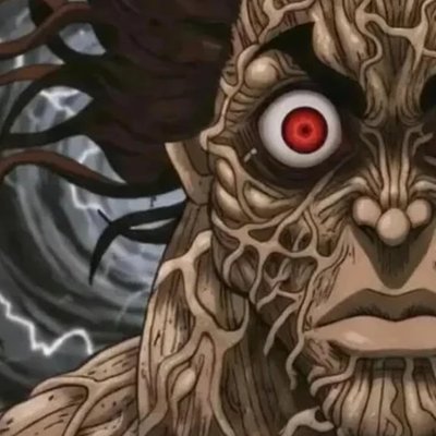 刃牙 - 範馬勇次郎青筋臉