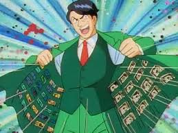 有錢人 - 攤開鈔票炫富
