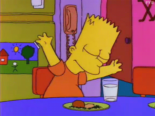 辛普森慶祝大食