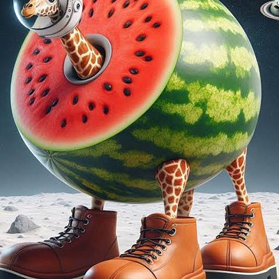 Giraffa Celeste - 西瓜長頸鹿太空人