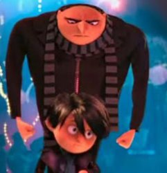 神偷奶爸 - Gru 面無表情死盯