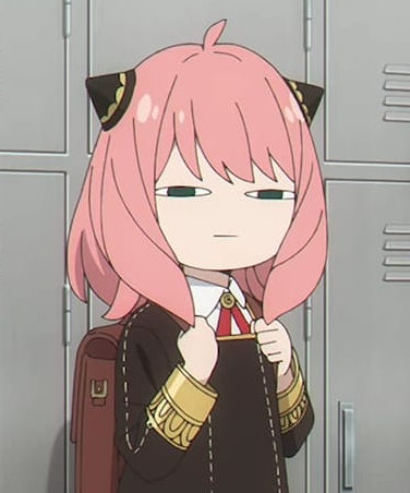 Anya 面無表情