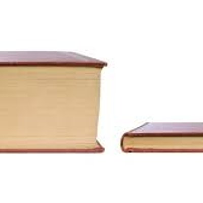 厚書 vs 薄書