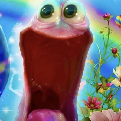 海綿寶寶 - 派大星嗨到融化的狂喜臉