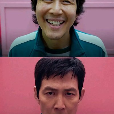 魷魚遊戲對比反應