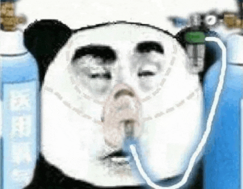 熊貓吸氧 Copium
