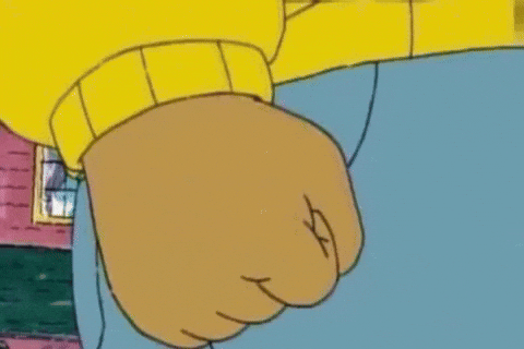 Arthur憤怒拳頭