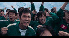 魷魚遊戲 - 全場歡呼慶祝
