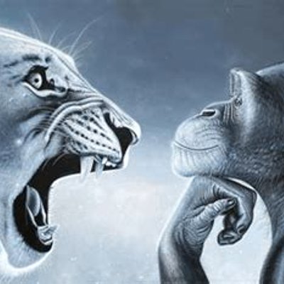 獅吼 vs 沉思猴 - 你氣你的我想我的