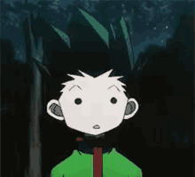 獵人 - 小傑夜晚驚訝瞪眼
