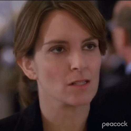 Tina Fey 翻白眼 - 滿臉嫌棄