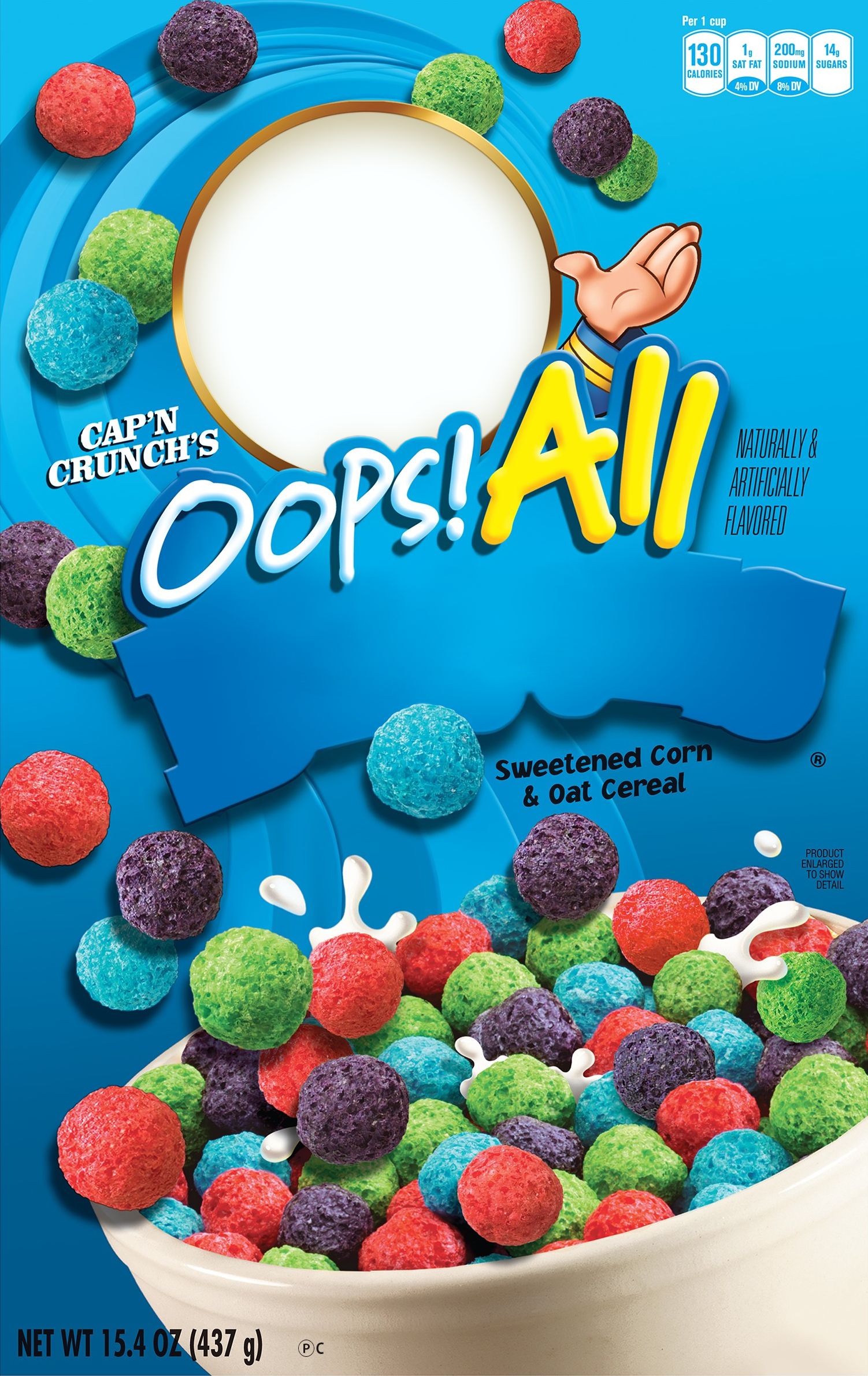 Oops! All Berries 麥片盒