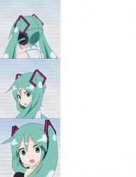 初音未來三格反應