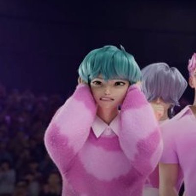 KPop獵魔女團 - 小Saja摀臉害羞
