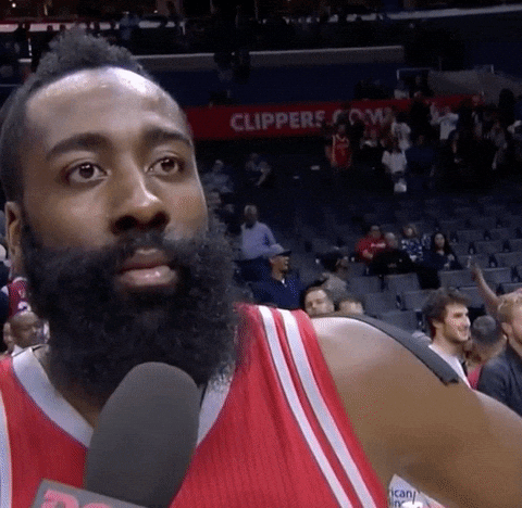 NBA哈登 - 不屑側眼翻白眼