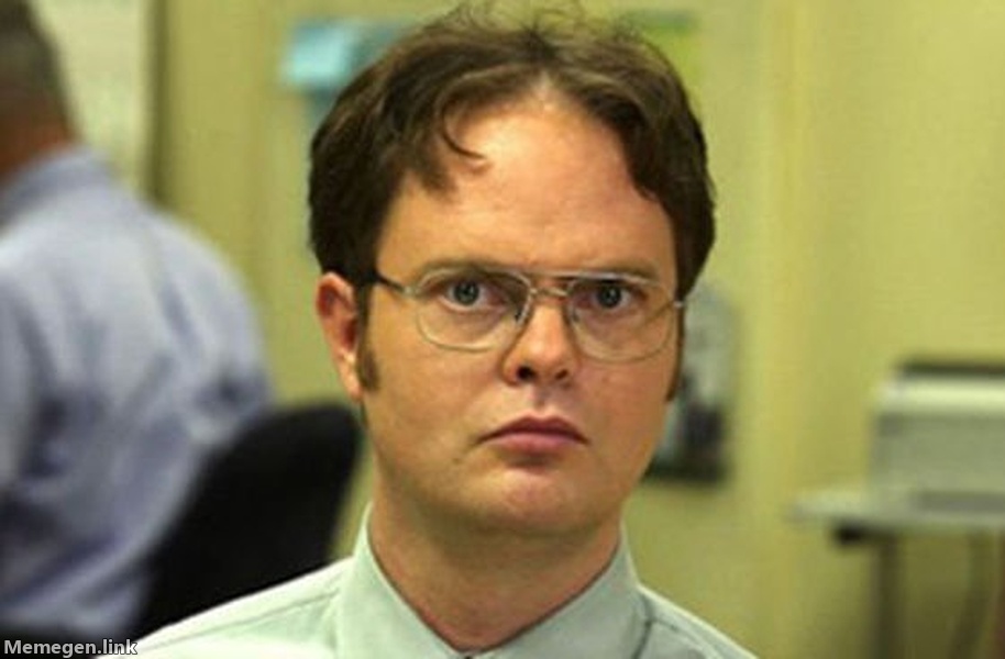 辦公室 - 德懷特 Schrute 死盯