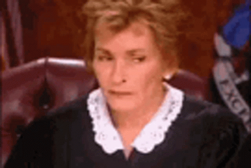 Judge Judy - 法官無言嘆氣翻白眼