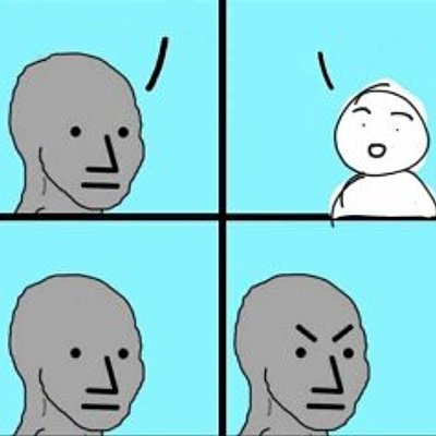 NPC被觸怒四格