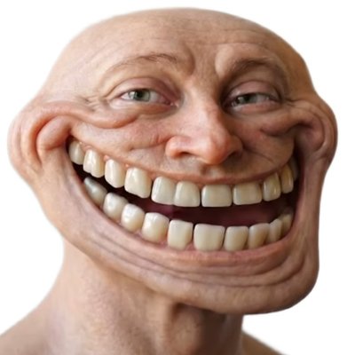 寫實版巨魔臉 - Troll Face