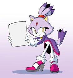 火焰貓 Blaze - 舉牌宣言