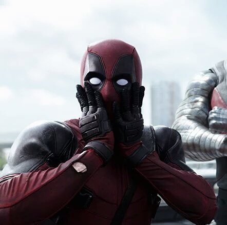 死侍 - 摀嘴驚訝 (Deadpool)