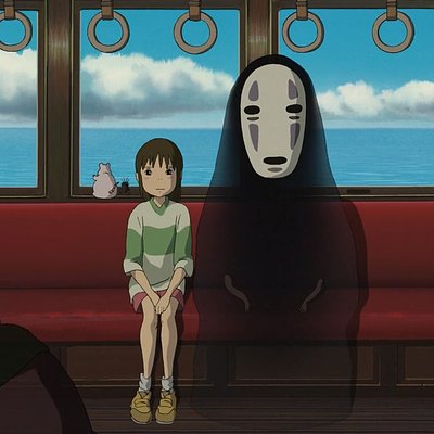千與千尋 - 無臉男電車放空