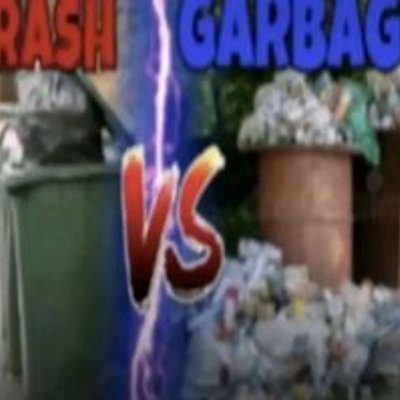 TRASH vs GARBAGE - 兩個爛選項對決