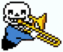 Undertale - Sans 吹長號