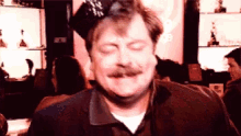 Ron Swanson - 滿意點頭