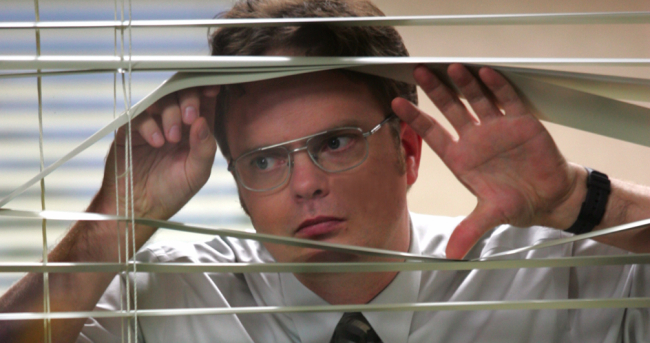 The Office - 戴特偷窺百葉窗