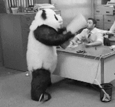 熊貓人掀桌 - 惹到我就翻桌