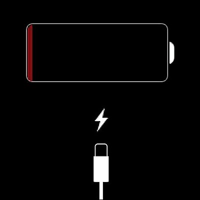 手機低電量 - 沒電了