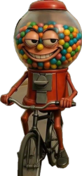 Chicleteira Bicicleteira - 扭蛋機騎腳踏車