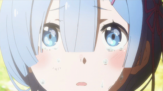 Re Zero - Rem含淚震驚大眼特寫