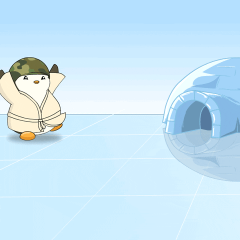 胖企鵝 Pudgy Penguin - 狂奔趕路