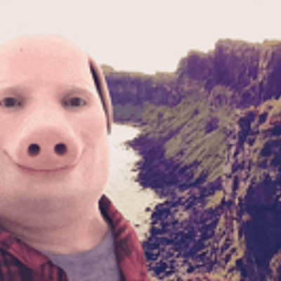 John Pork 豬頭人自拍