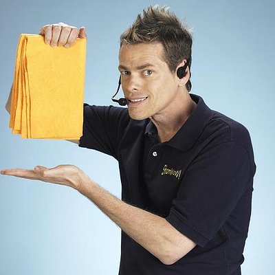 ShamWow - 推銷員手持吸水巾