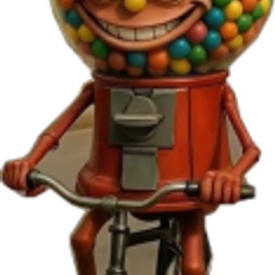 Chicleteira Bicicleteira - 扭蛋機騎腳踏車