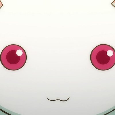 魔法少女小圓 - 丘比萌臉逼近